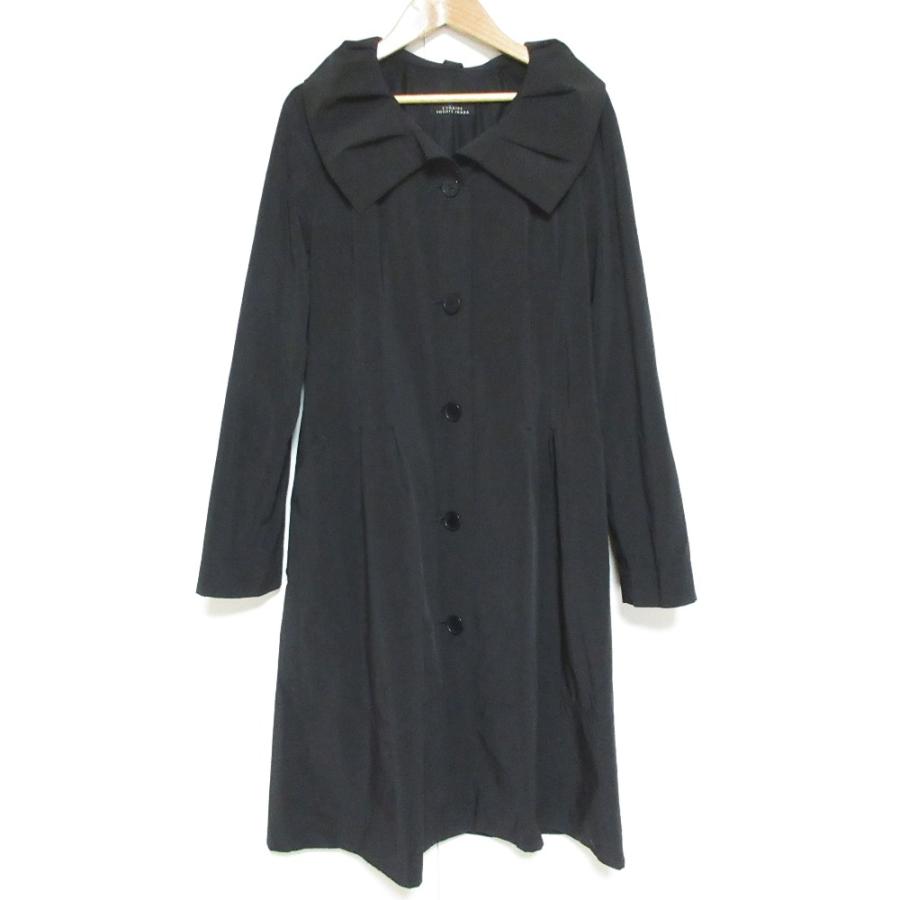 L'EQUIPE YOSHIE INABA ナイロン モッズコート N1735 美品L'EQUIPE YOSHIE INABAピンクベージュ ステンカラーコート 【公式