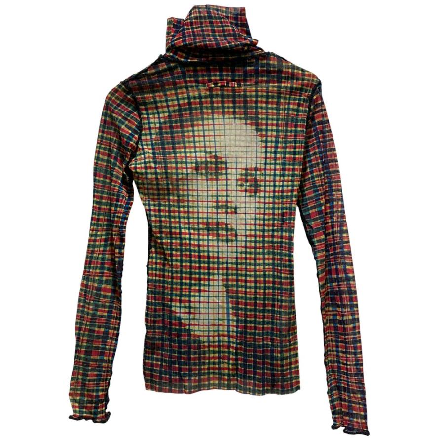 jean paul gaultier ゴルチェ パワーネット　顔柄トップス Jean Paul Gaultier（ジャンポール・ゴルチエ） 良品 Jean Paul