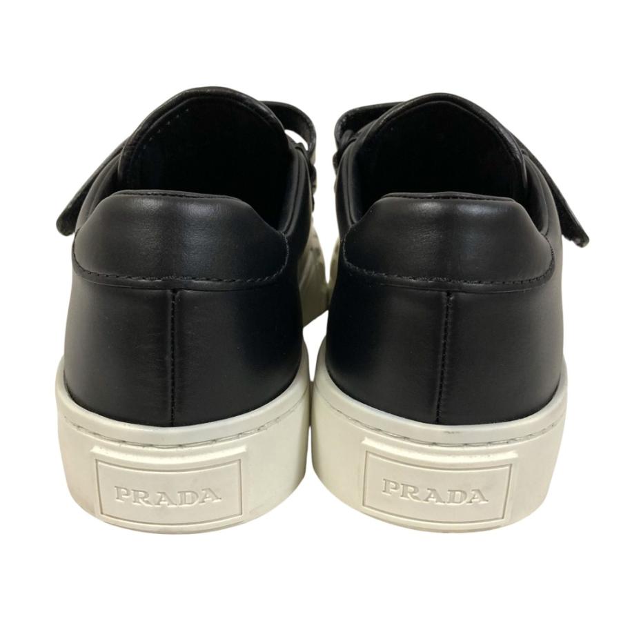 PRADA（プラダ） 良品 レザー ベルクロ スニーカー サイズ34.5 約21.5