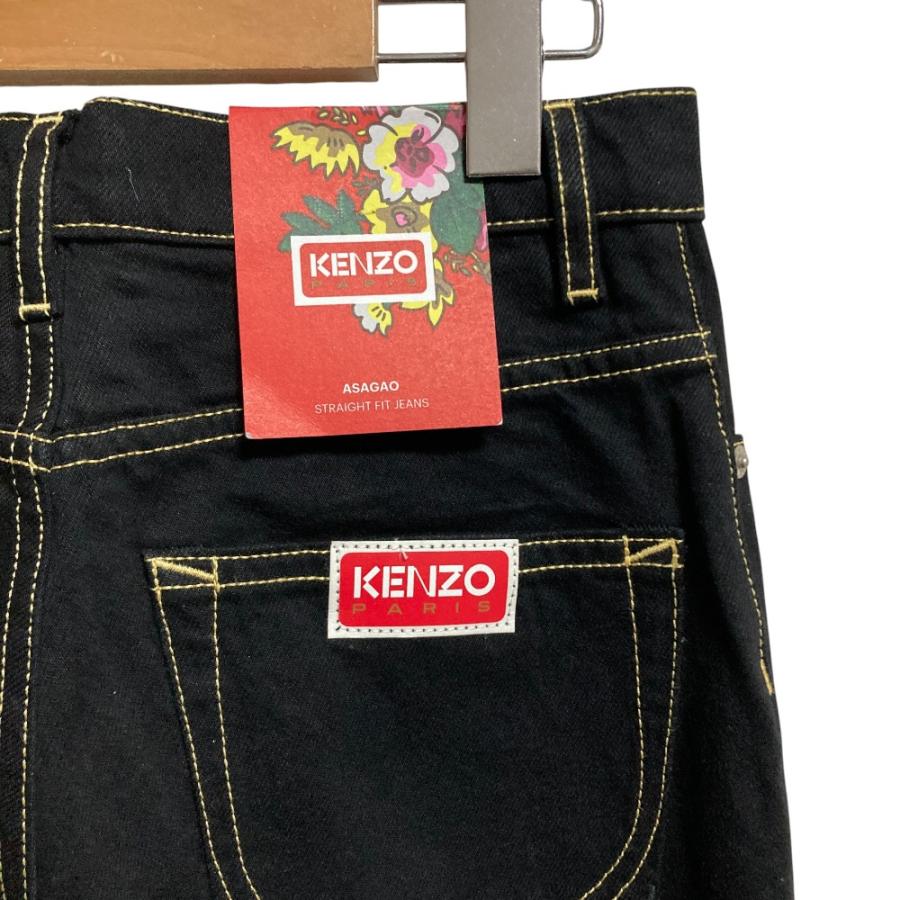 KENZO（ケンゾー） 未使用 ソリッドアサガオストレート デニムパンツ