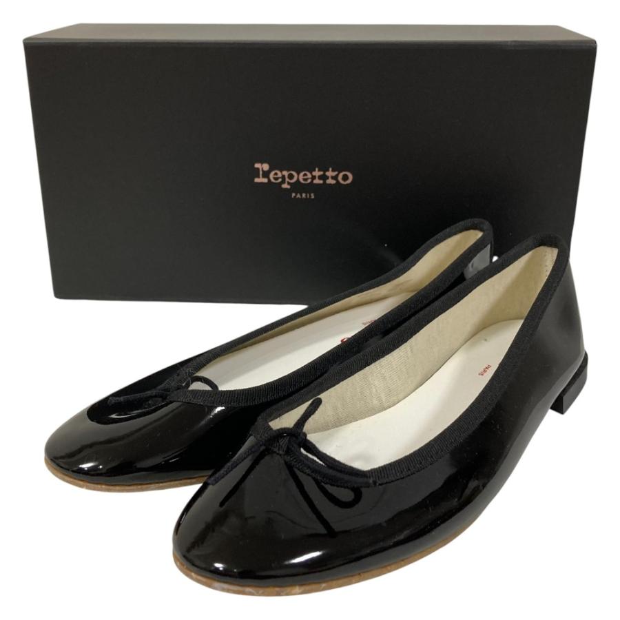 repetto（レペット） 未使用 サンドリオン エナメル バレエシューズ
