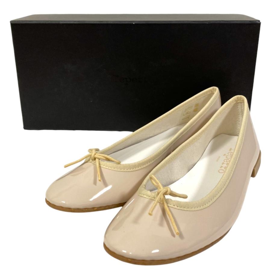 repetto（レペット） 新品同様 サンドリオン エナメル バレエシューズ 