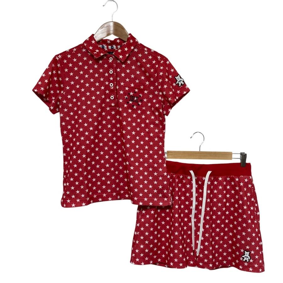 Callaway（キャロウェイ） 良品 星柄 ポロシャツ スカート