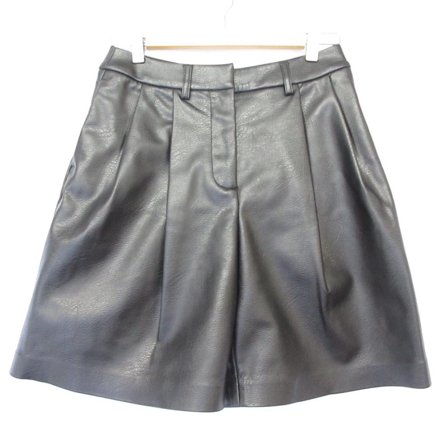 H&M 美品 H＆M EDITION エイチアンドエムエディション ビーガンレザー 