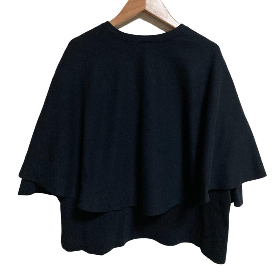 DRAWER（ドゥロワー） 美品 ミラノ編みケープカーディガン 6515-105