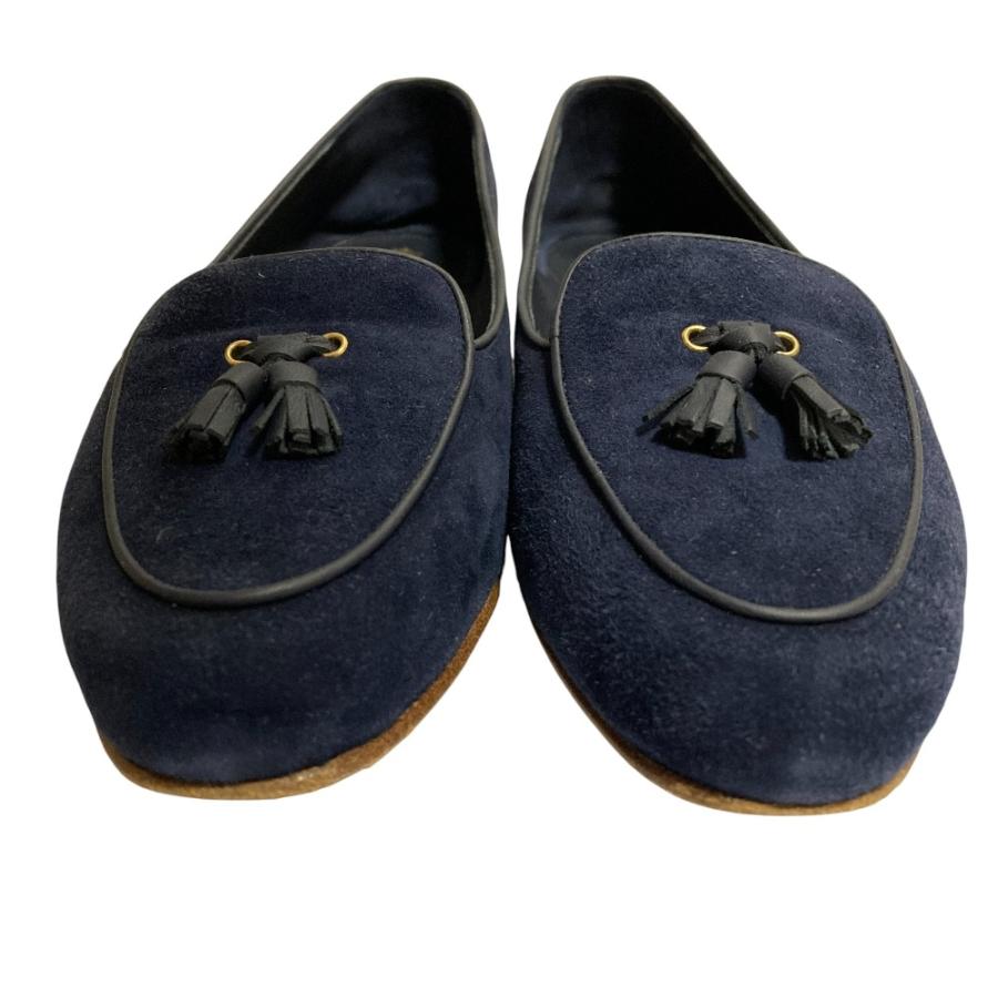 Loro Piana（ロロピアーナ） 美品 タッセル スエード ローファー 