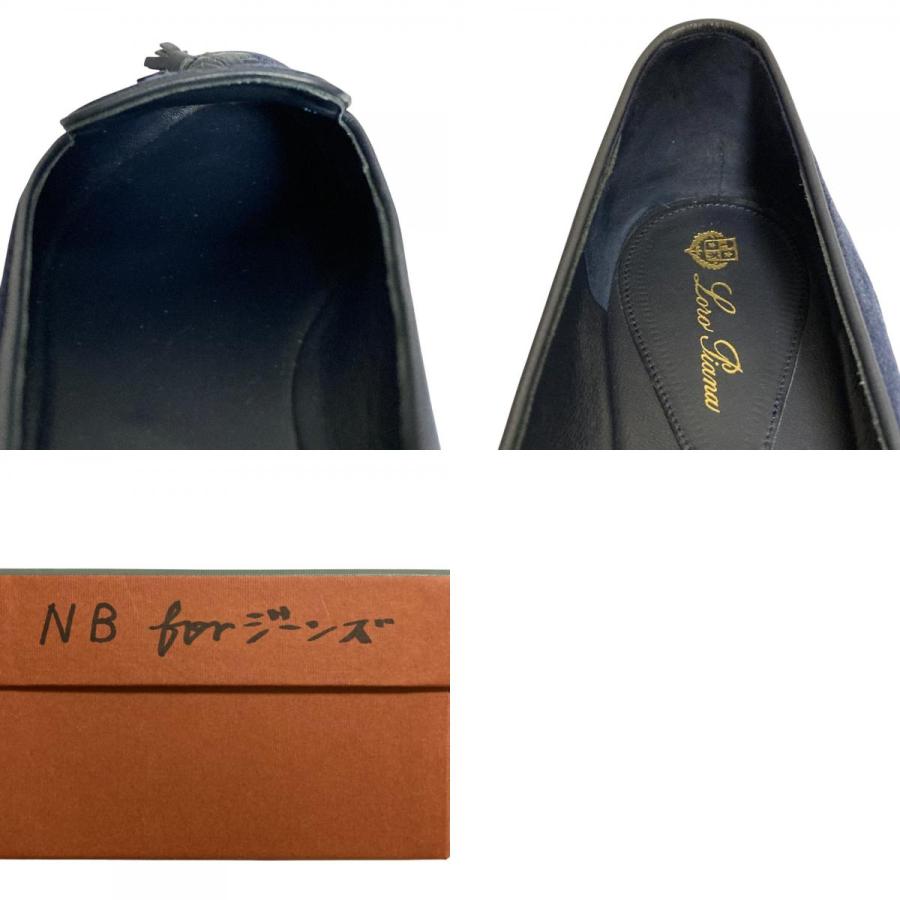 Loro Piana（ロロピアーナ） 美品 タッセル スエード ローファー 