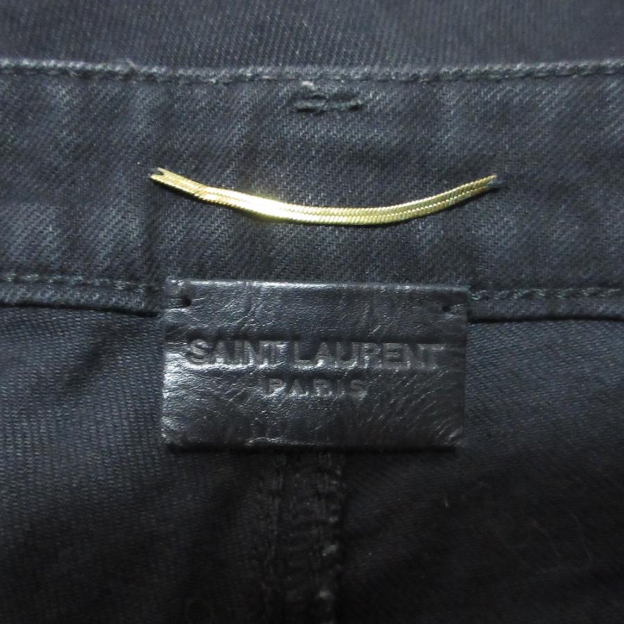 良品 SAINT LAURENT PARIS サンローランパリ D05 W/SK-MW スリムデニム