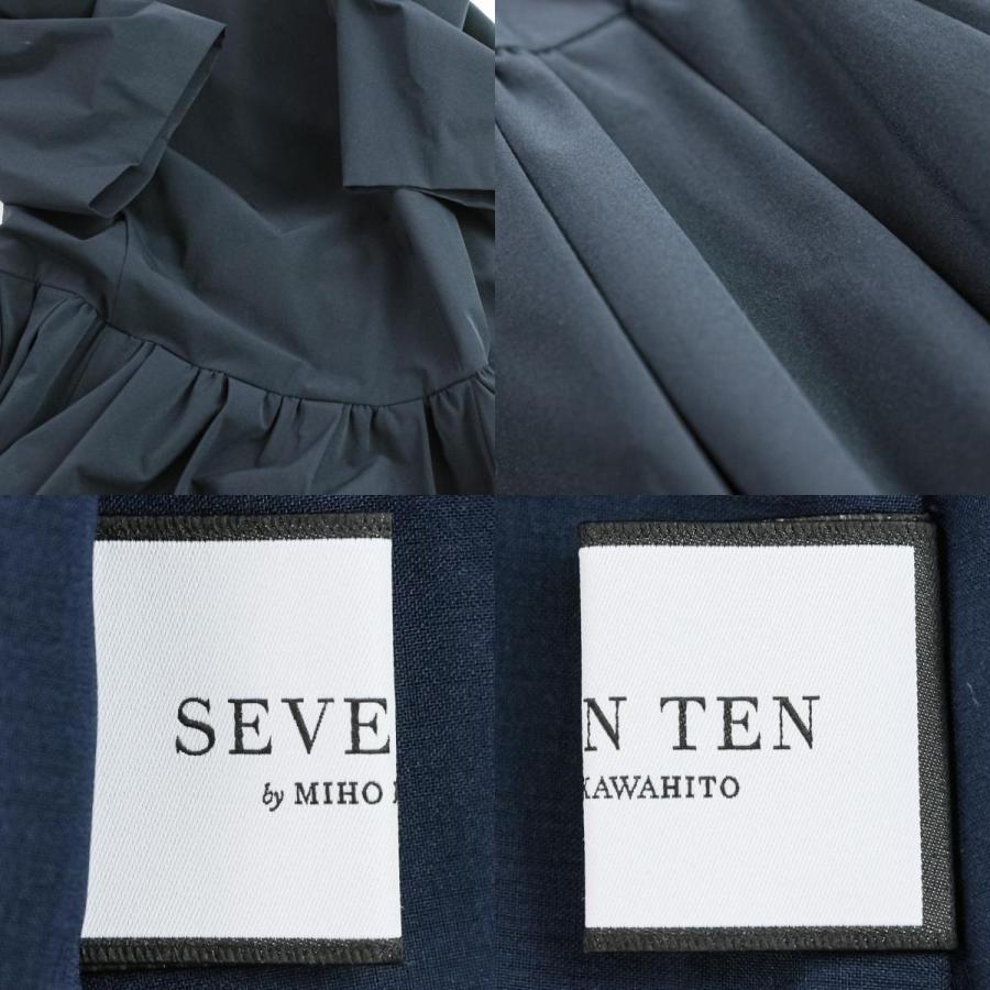 SEVEN TEN by MIHO KAWAHITO ノースリーブ M 黒 【古着】【中古】【送料無料】 SEVEN TEN by MIHO KAWAHITO ノースリーブ M 黒 【古着】【中古