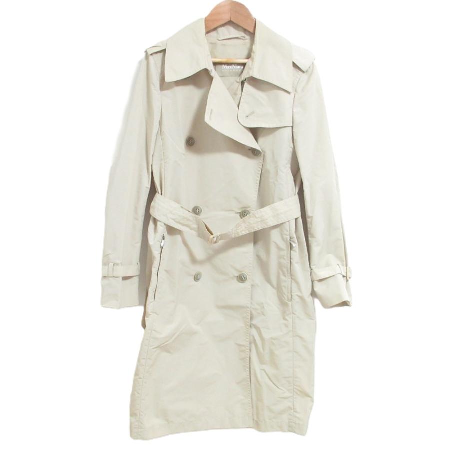 【新品未使用】MaxMara レインコート　ベージュ Max Mara（マックスマーラ） 良品 レインウェア トレンチコート 38
