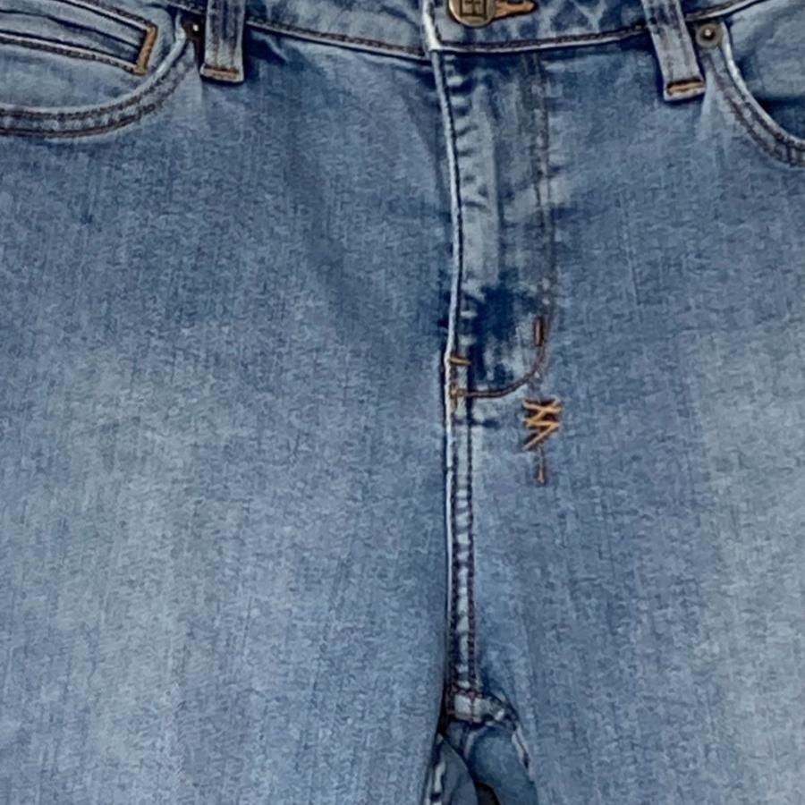 TSUBI 美品 ksubi スビ ストレッチ スキニー スリム デニムパンツ ジーンズ W29 ライトブルー レディース 古着 中古 ...