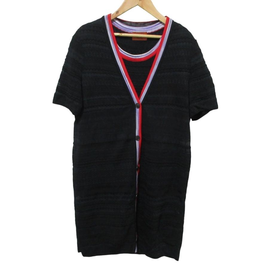 MISSONI（ミッソーニ） 美品 アンサンブル ロングニットカーディガン 