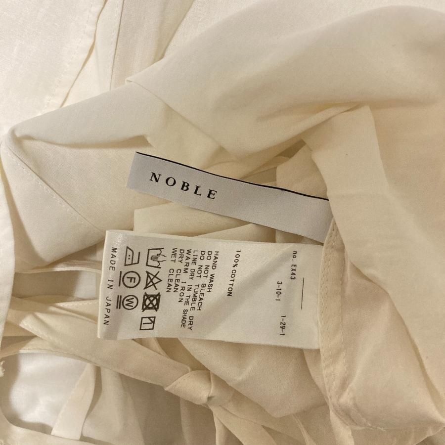 NOBLE（ノーブル） 美品 24SS NOBLE バックオープンレギュラーシャツ