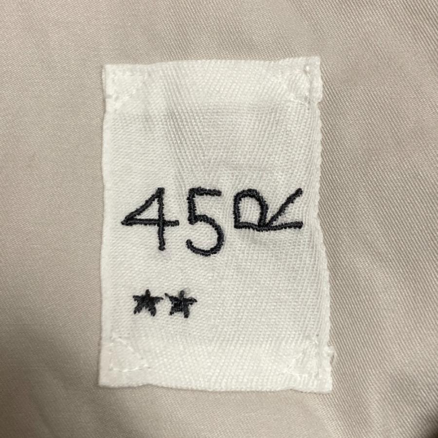 未使用 45R 薄ギャバのブルマパンツ ショートパンツ 70260044 サイズ2 ベージュ レディース 古着 中古