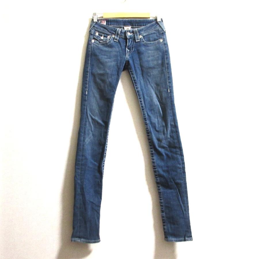 186000 現状品 TRUE RELIGION トゥルーレリジョン ジーンズ ストレート ブーツカット ラインストーン ブルー ネイビー レディース 7点まとめ売り [1000025377490] TRUE RELIGION（トゥルーレリジョン）からウィメンズタイプのデニムが