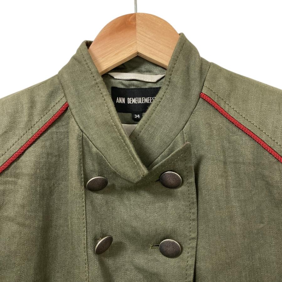 【美品】Ann Demeulemeester ナポレオン ベスト 38 名作 Ann DEMEULEMEESTER（アン ドゥムルメステール） 美品 黒タグ 本人期