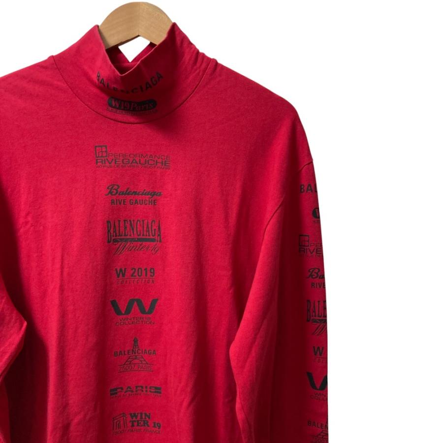 BALENCIAGA（バレンシアガ） 美品 Multi Logo Turtle Neck カットソー 