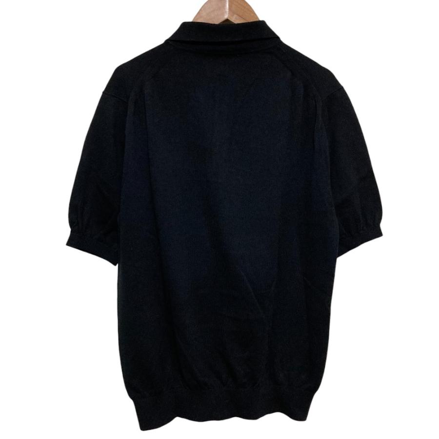 美品 STRASBURGO ストラスブルゴ コットン 半袖 ニットポロシャツ ST 