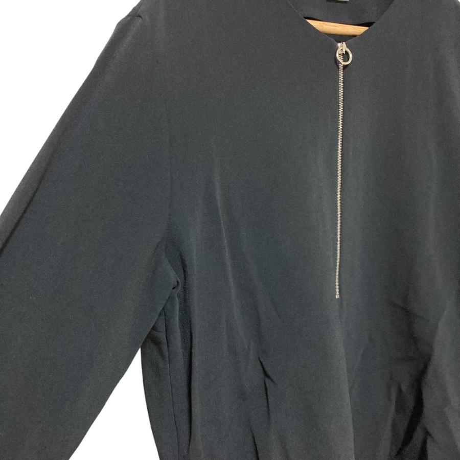 Stella McCartney（ステラ・マッカートニー） 美品 アルレーザ ハーフジップ ブラウス 341360 サイズ40 ブラック ...