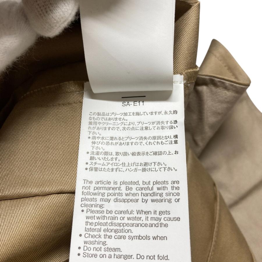 sacai（サカイ） 良品 Cotton Gabardine Skirt プリーツ ラップ