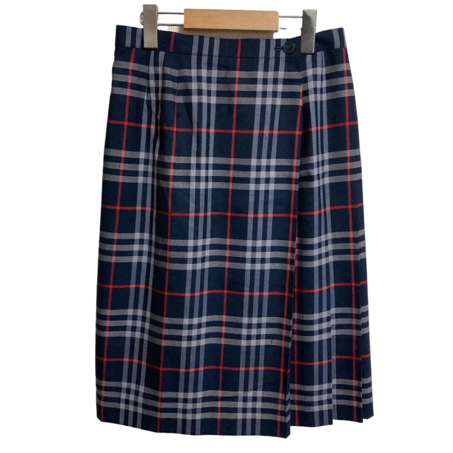美品 BURBERRY'S バーバリーズ ノバチェック柄 ラップスカート サイズ
