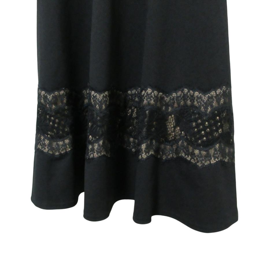 Tadashi Shoji 美品 タダシショージ レースコンビ ドレス 長袖 ロング