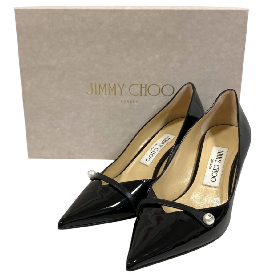 JIMMY CHOO（ジミーチュウ） 新品同様 ROSALIA 65 パテント ポイン