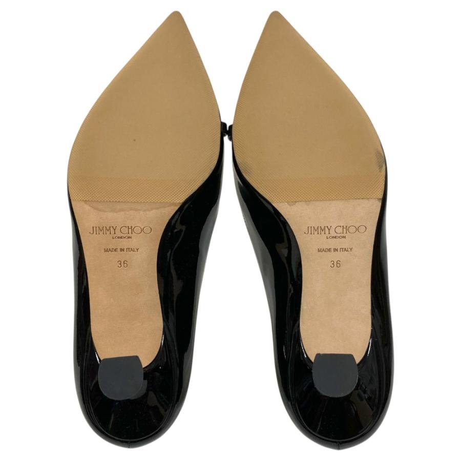 JIMMY CHOO（ジミーチュウ） 新品同様 ROSALIA 65 パテント ポイン