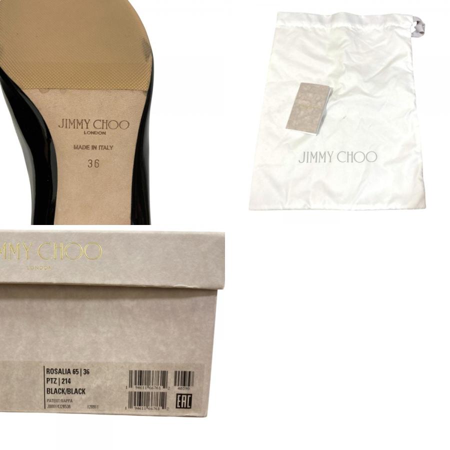 JIMMY CHOO（ジミーチュウ） 新品同様 ROSALIA 65 パテント ポイン