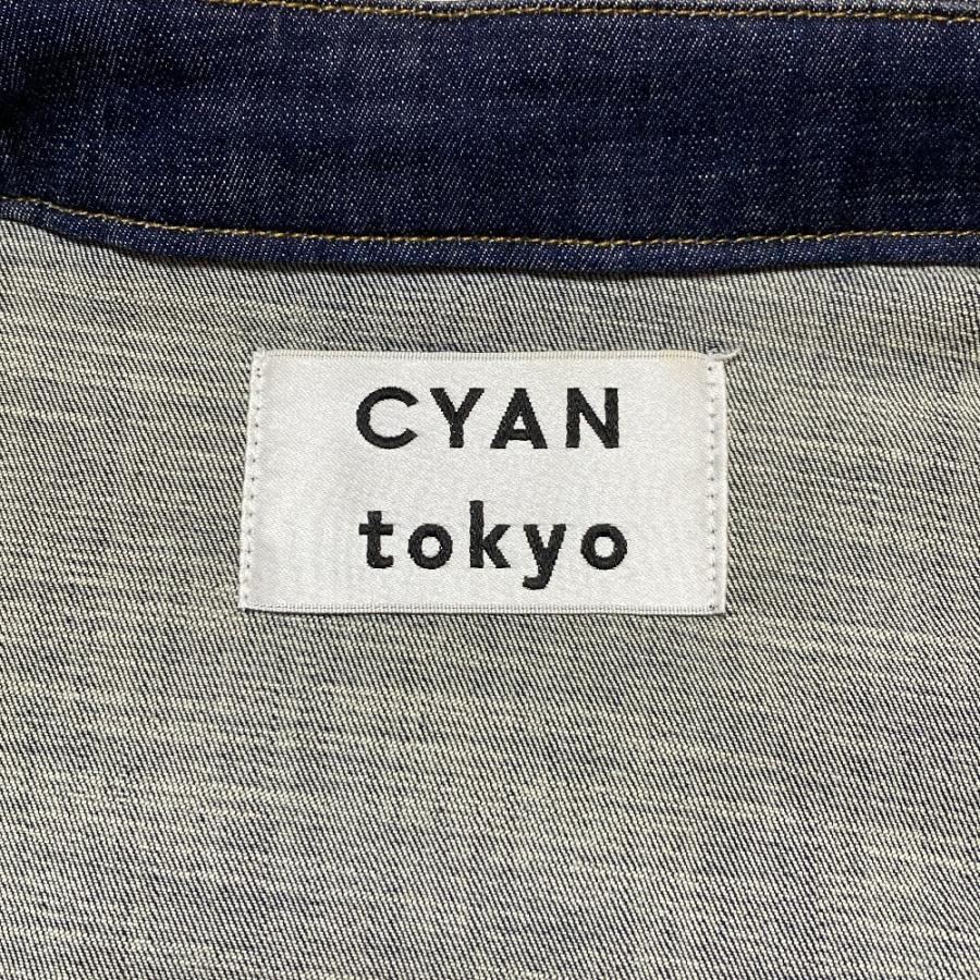 CYAN TOKYO（シアントーキョー） 良品 24SS CYAN tokyo スタンドカラー
