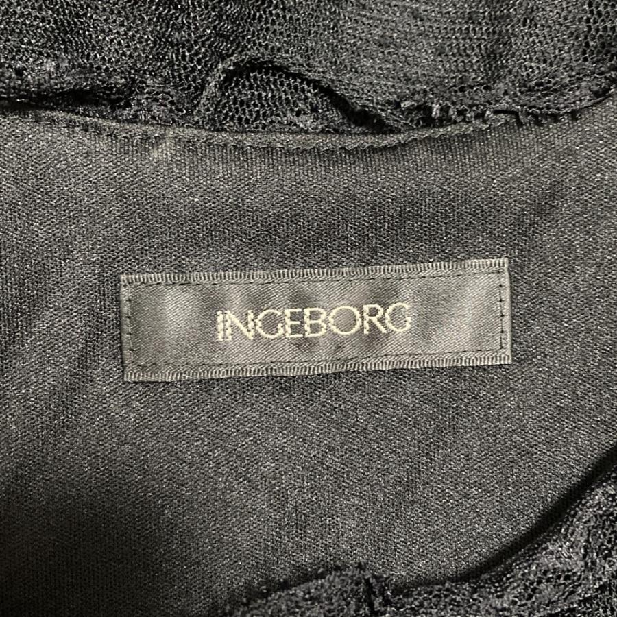 INGEBORG（インゲボルグ） 新品同様 ドットチュールリボンタイ