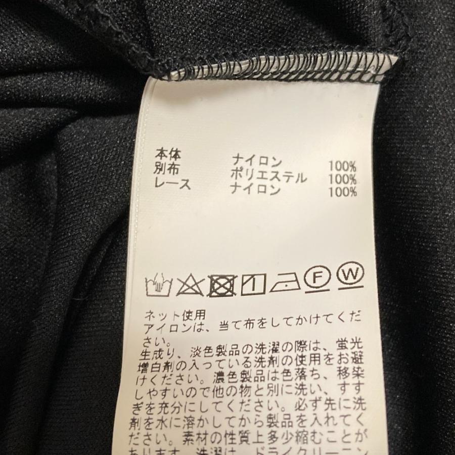 新品同様 INGEBORG インゲボルグ ドットチュールリボンタイチュニック A2231FBY016 サイズ4 チャコール レディース 古着 中古 USED INGEBORG（インゲボルグ） 新品同様 ドットチュールリボンタイ