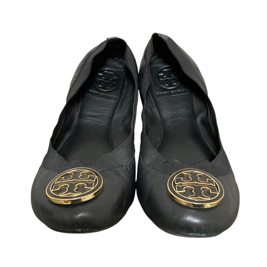 TORY BURCH（トリーバーチ） 良品 レザー ダブルT バレエ