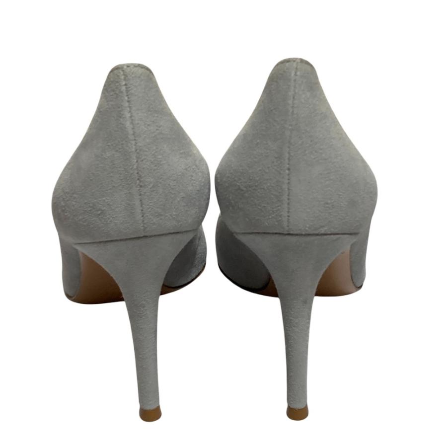 Gianvito Rossi（ジャンヴィト ロッシ） 美品 スエード ポインテッド 