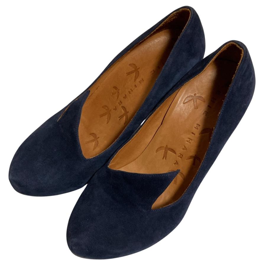 CHIE MIHARA（チエミハラ） 美品 スウェード パンプス サイズ37 24cm 