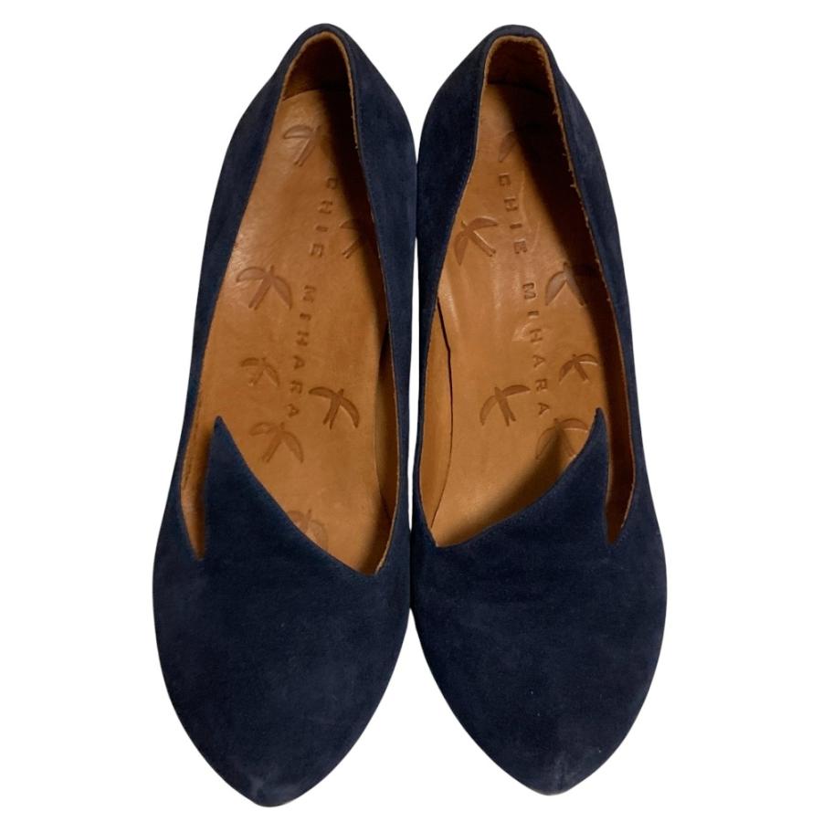 CHIE MIHARA（チエミハラ） 美品 スウェード パンプス サイズ37 24cm