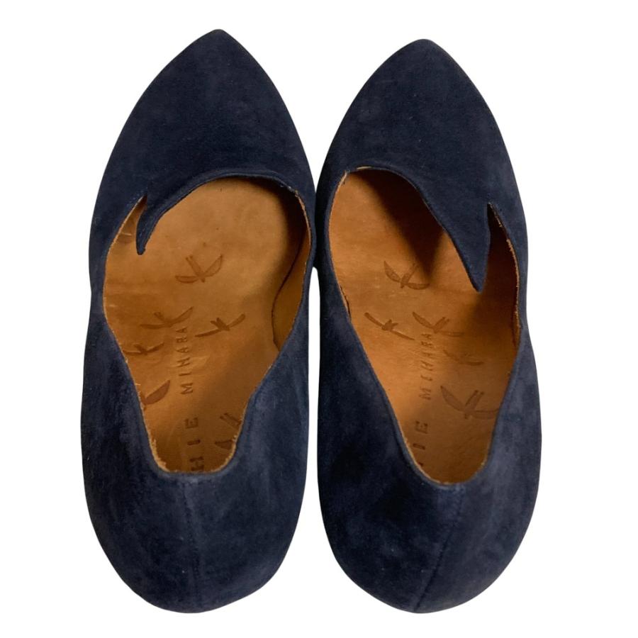 CHIE MIHARA（チエミハラ） 美品 スウェード パンプス サイズ37 24cm 
