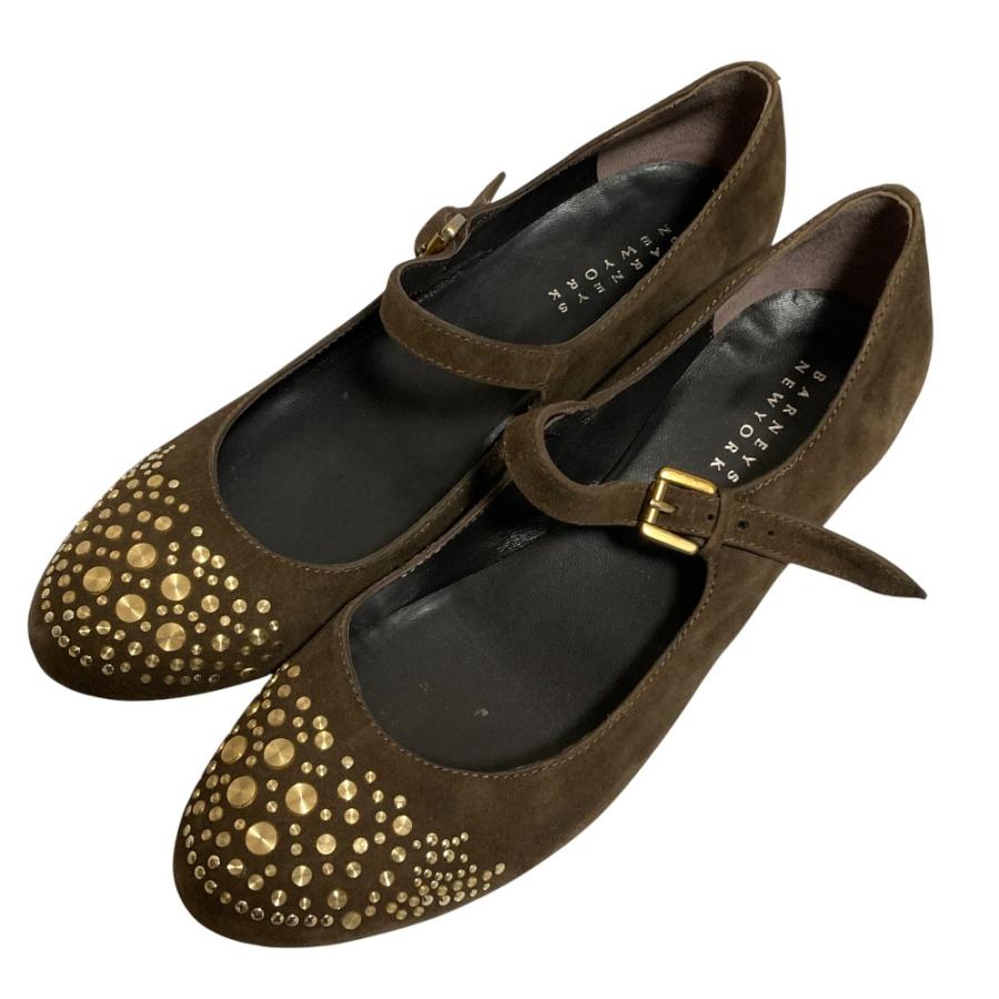 BARNEYS NEWYORK（バーニーズニューヨーク） 美品 スウェード スタッズ 