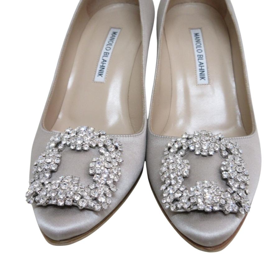 MANOLO BLAHNIK（マノロブラニク） 美品 HANGISI_CLC ハンギシ