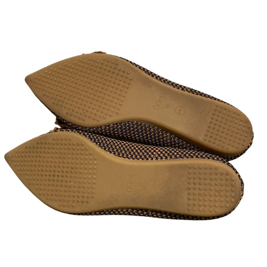 Offen（オッフェン） 美品 〓ffen pointed-FRIN ポインテッドトゥ