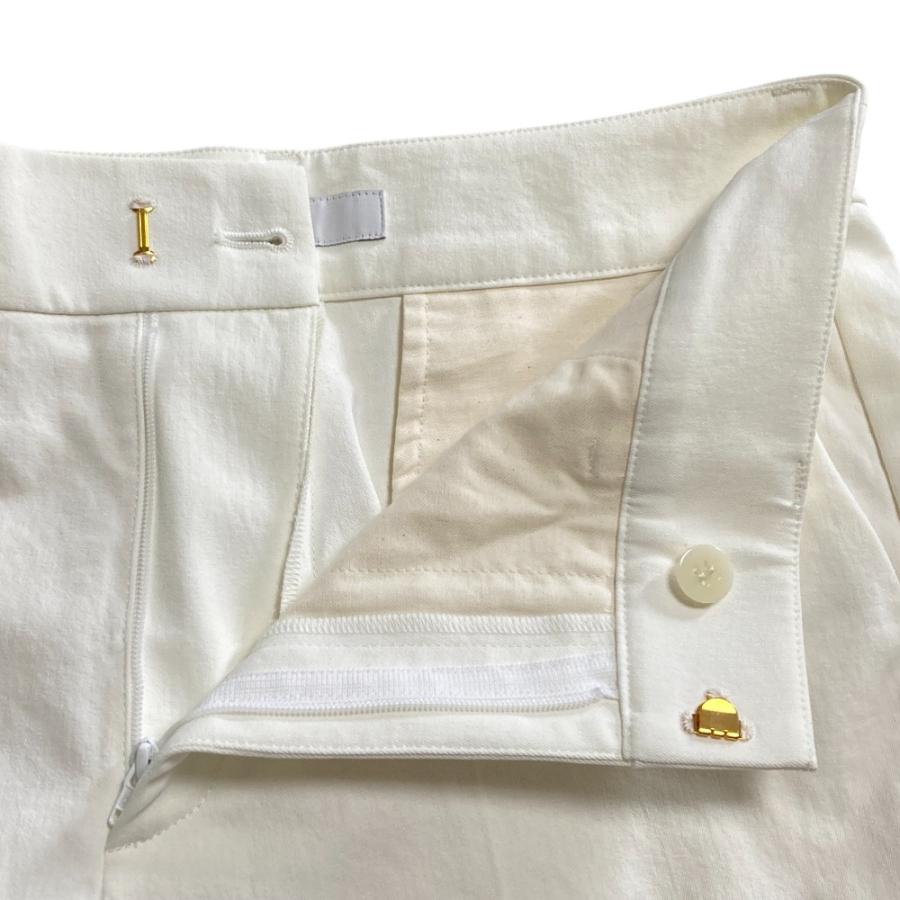 NOBLE（ノーブル） 未使用 ドライコットンリネン ステップヘムパンツ