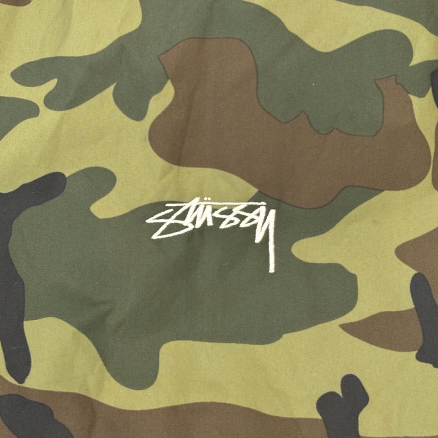 STUSSY（ステューシー） 迷彩 カモフラ コーチジャケット グリーン