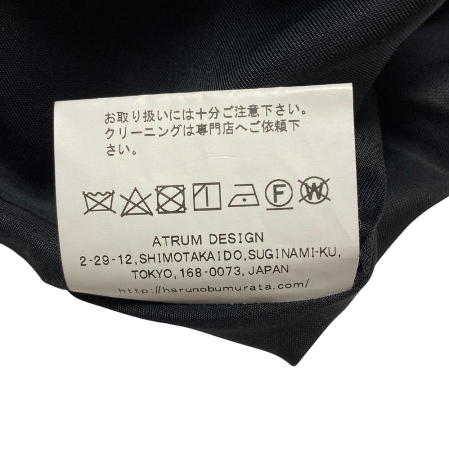 HARUNOBUMURATA GIULIA ノースリーブ ブラック 38 HARUNOBUMURATA（ハルノブムラタ） 良品 22AW HARUNOBUMURATA GIULIA