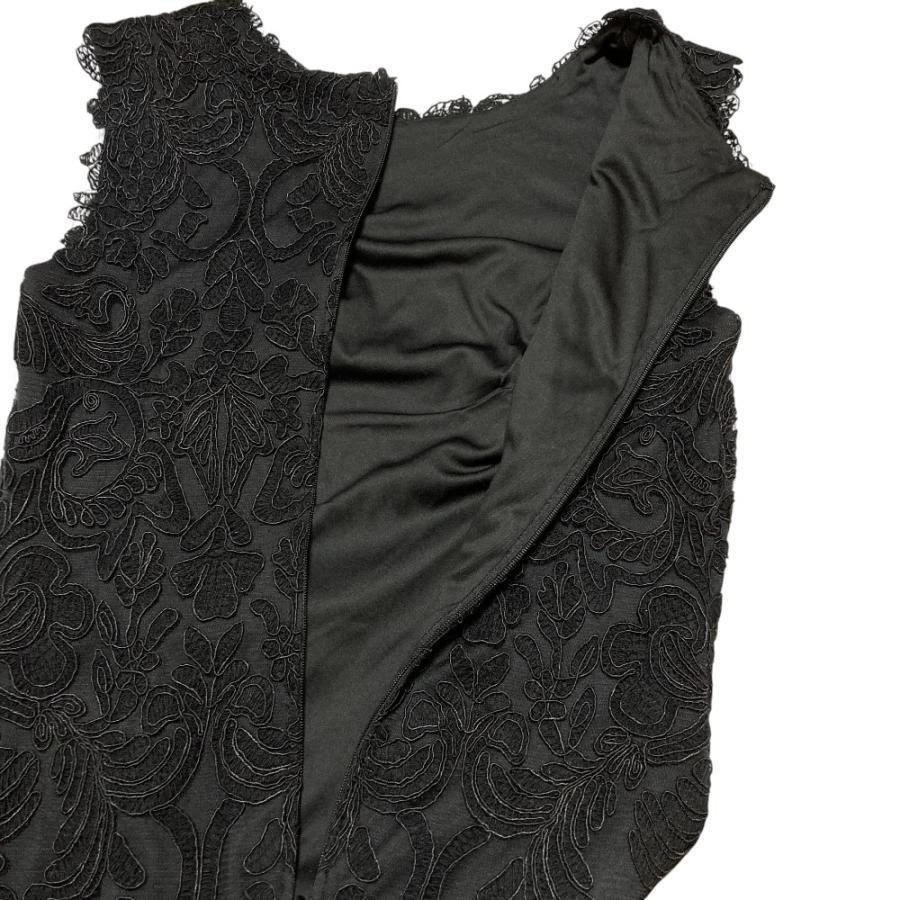 Tadashi Shoji 美品 タダシショージ コードレース スリーブレスドレス