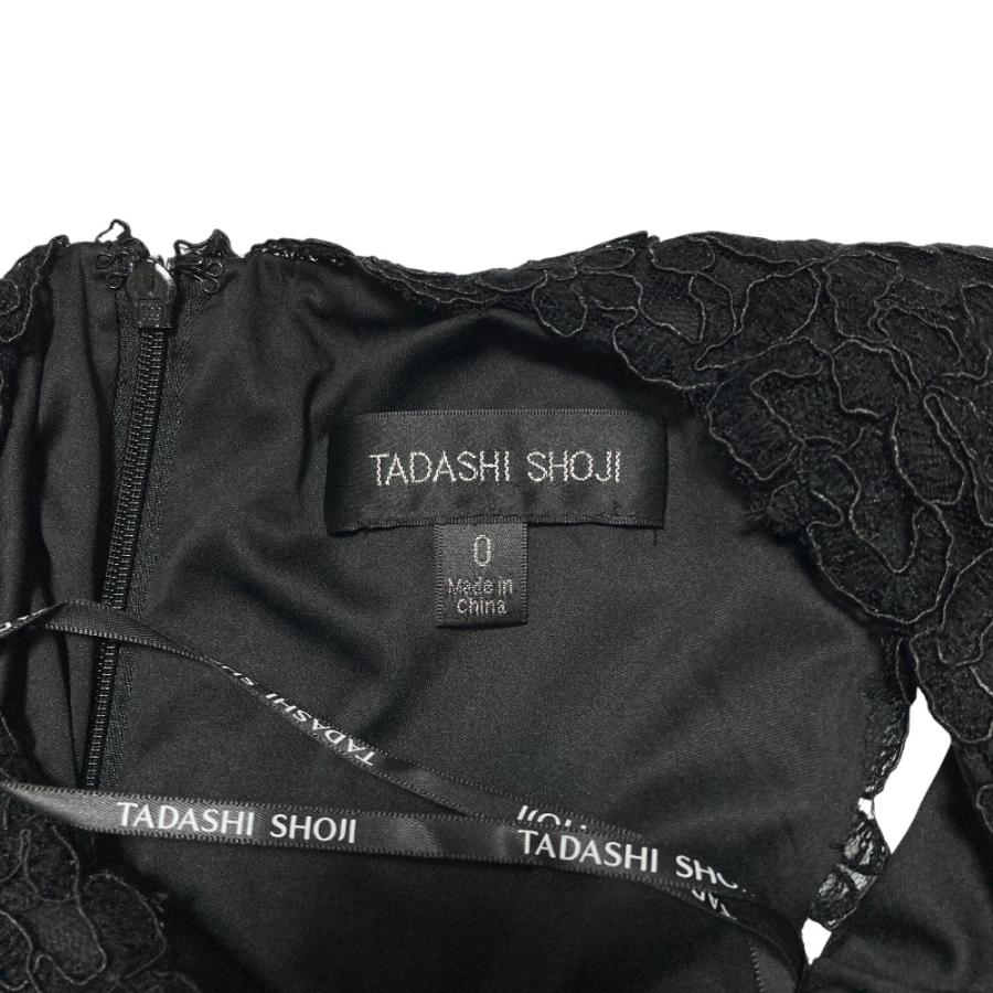 Tadashi Shoji 美品 タダシショージ コードレース スリーブレスドレス