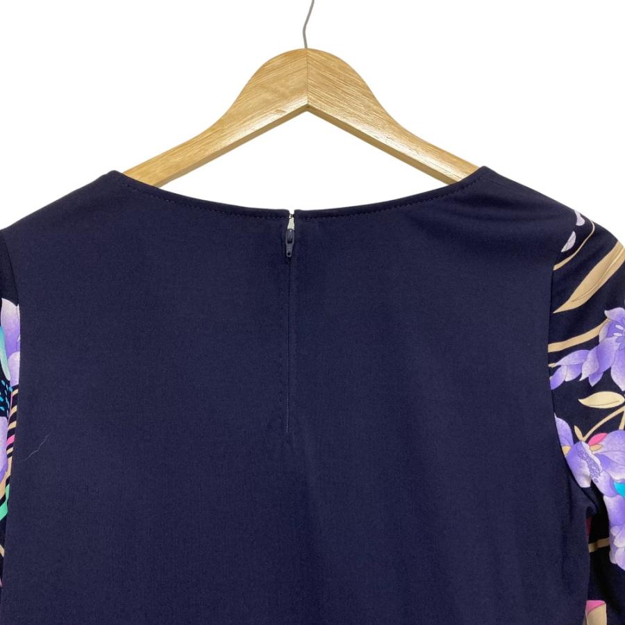 LEONARD（レオナール） 美品 LEONALD カンカンストレッチ スクエア