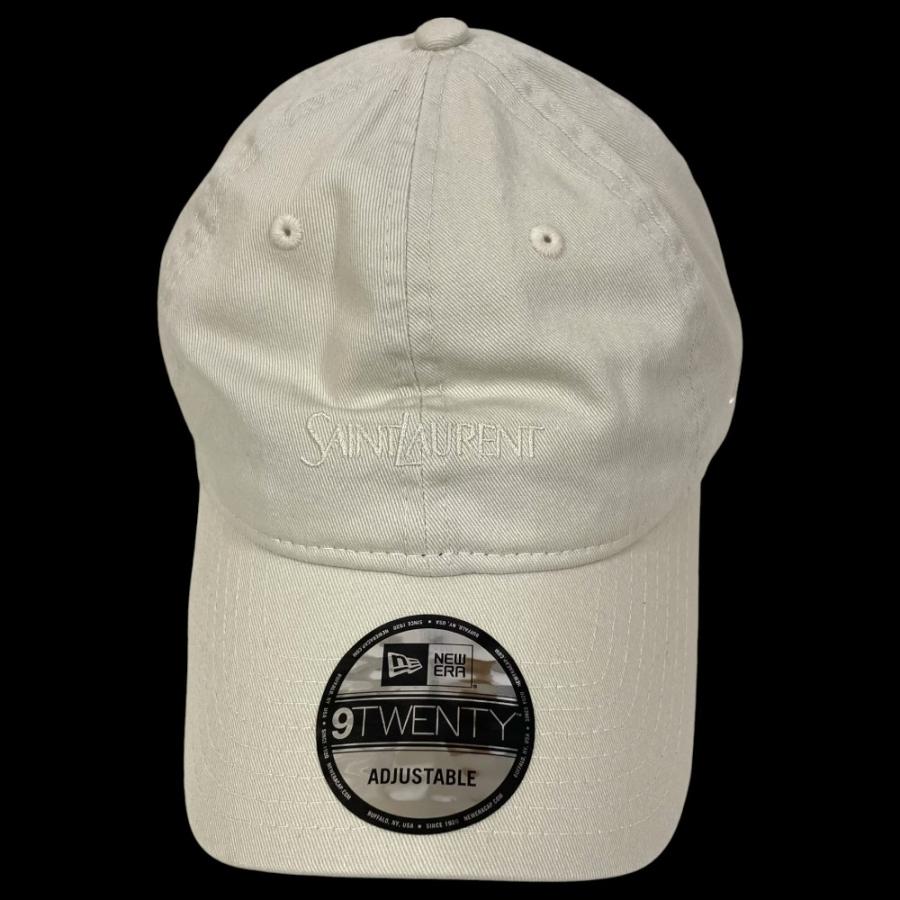 常田着　サンローラン　ニューエラ　Saint Laurent New Era NEW ERA CASSANDRE CAP IN CANVAS in Black | Saint Laurent | YSL EN-US