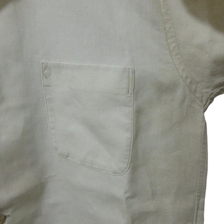 良品 45R フォーティファイブアール リネン908サファリSHIRT 長袖