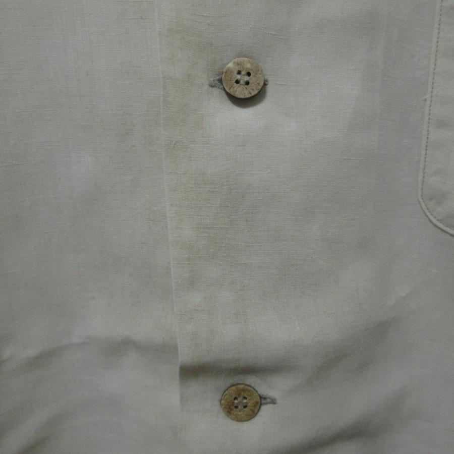 良品 45R フォーティファイブアール リネン908サファリSHIRT 長袖