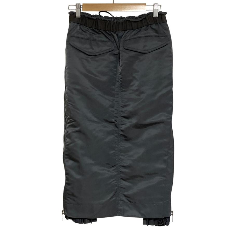 sacai（サカイ） 良品 Nylon Twill MA-1 ナイロン ツイル プリーツ